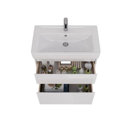 Тумба под раковину LeMark Combi LM03C80T 70х40 напольная цвет белый