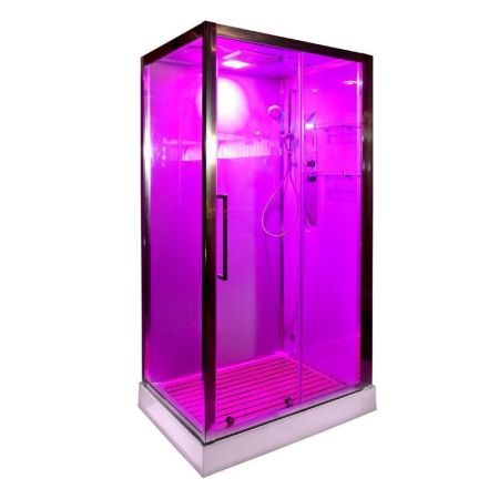 Душевая кабина AvaCan Z120EL 120х90 прямоугольная с крышей ориентация универсальная