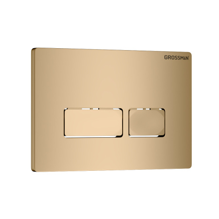 Клавиша смыва механическая Grossman Pragma 700.K31.03.310.310 цвет золото