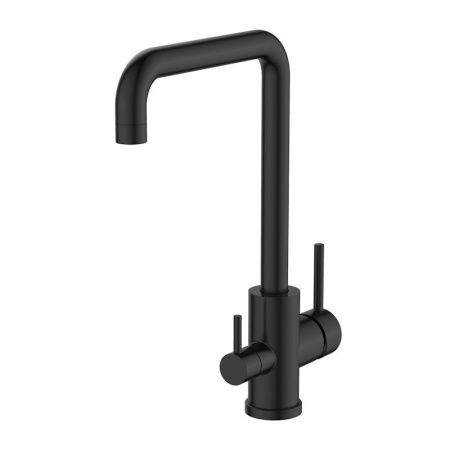 Смеситель для кухни Voda Kitchen FW519Black на мойку черный