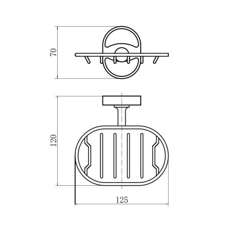 Мыльница Fashun A1902-1