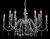 Люстра подвесная Crystal Lux Mercedes (Мерцедес) MERCEDES SP6+6 CHROME/SMOKE