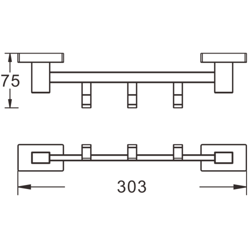 Крючок BELZ B90315-4 - фото 3