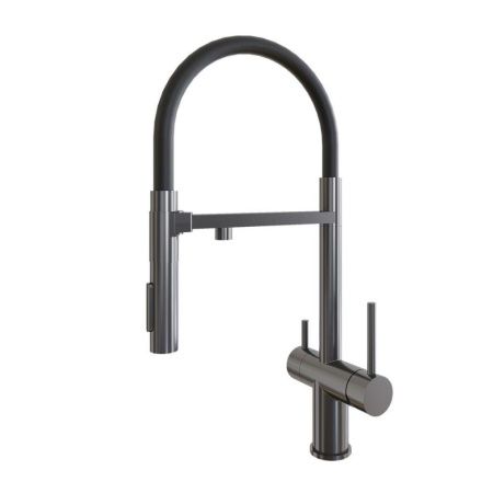 Смеситель для кухни Grandex Aqua Choice-S 9020153 на мойку графит