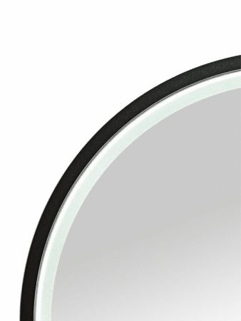 Зеркало Continent Style Black ЗЛП2254 80х80 подвесное