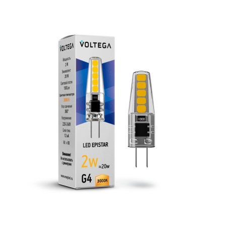 Лампа светодиодная Voltega Capsule G4 (Капсула G4) 7260