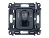 Механизм компьютерной розетки RJ-45 (8P8C) CAT6 с автоматической защитной шторкой Ambrella Volt Quant (Куант) VM188