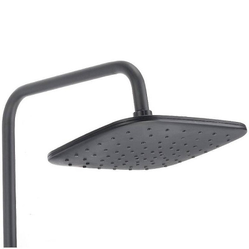 Душевая стойка D-Lin D10A06 настенная цвет черный - фото 4