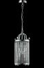 Светильник подвесной Crystal Lux Tadeo (Тадео) TADEO SP4 D200 CHROME/TRANSPARENTE