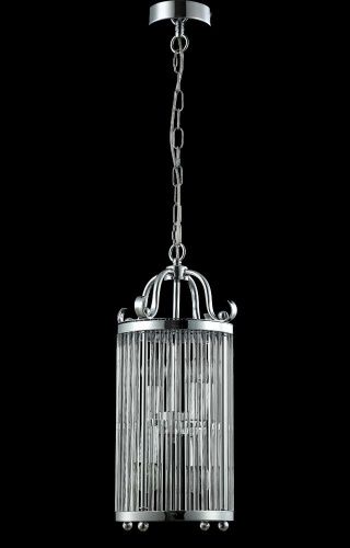 Светильник подвесной Crystal Lux Tadeo (Тадео) TADEO SP4 D200 CHROME/TRANSPARENTE - фото 3
