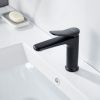 Смеситель Shevanik S4701H на раковину черный
