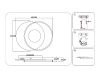 Светильник потолочный Ambrella Light LineTech (ЛинеТецх) FL4788