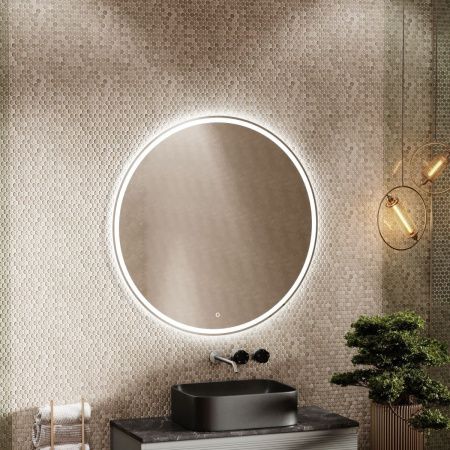 Зеркало с подсветкой Sancos Bella BE1000 100х100 подвесное