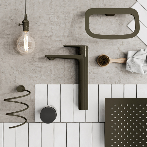 Верхний душ WasserKRAFT Wiese 8400 A200 оружейная сталь - фото 2