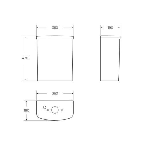 Бачок для унитаза BelBagno Prado BB10150T - фото 2