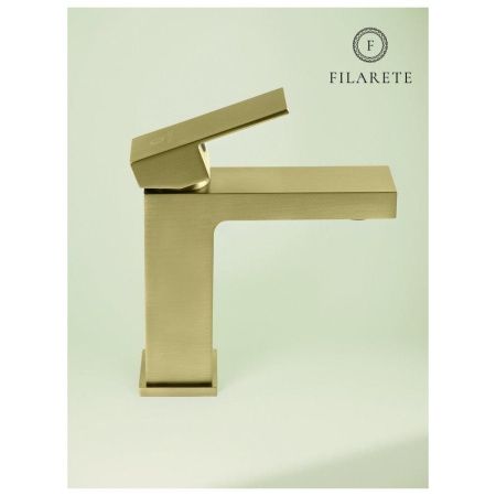 Смеситель Filarete Fing FL5040MG на раковину золото