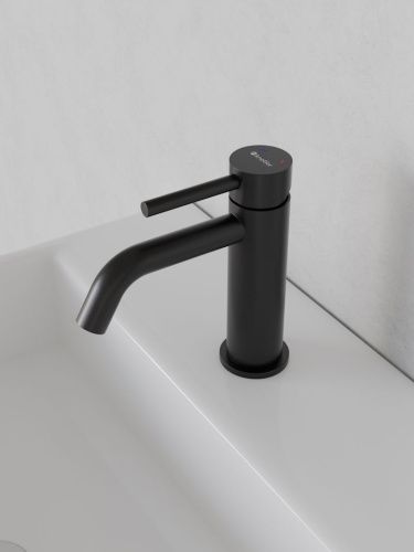 Смеситель Knotlor ECLIPSE SS-20/BL на раковину черный - фото 4