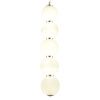 Светильник подвесной Natali Kovaltseva Loft (Лофт) LED LAMPS 81100/5C GOLD WHITE
