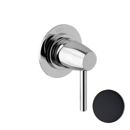 Смеситель для ванны и душа Webert Opera Moderna OE880101560 настенный черный