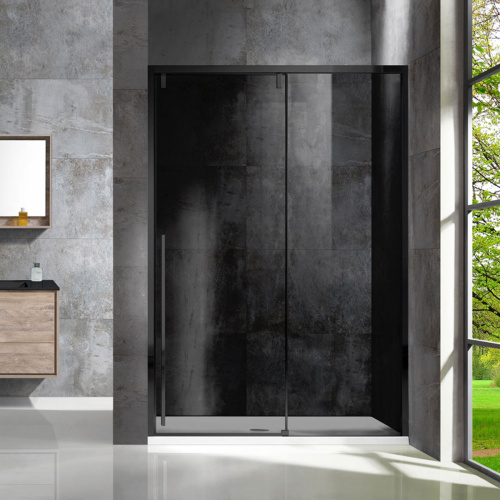 Душевая дверь Vincea Lugano VDS-1L120CGB-1 120х195 стекло тонированное профиль черный
