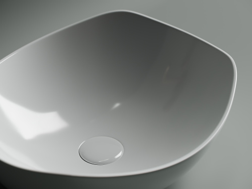 Раковина Ceramica Nova ELEMENT 42 см CN5017 накладная цвет белый - фото 3