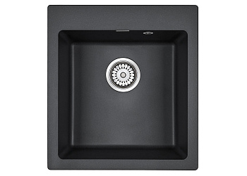 Кухонная мойка Paulmark KANTE 45 PM104651-BL 47х51 цвет черный