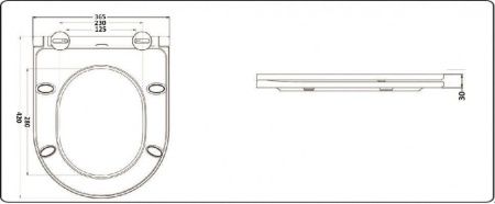 Унитаз напольный с бачком CeramaLux 1219A белый с сиденьем микролифт безободковый каскадный смыв