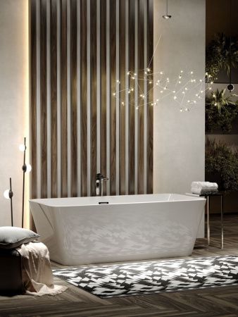 Ванна акриловая Sancos Dama FB05 170х80 отдельностоящая прямоугольная с каркасом