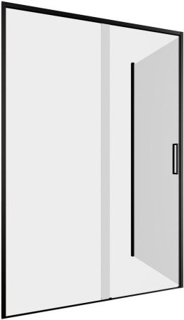 Душевой уголок Aquanet Pleasure Evo AE65-130x90-BT 130х90 стекло прозрачное профиль черный без поддона