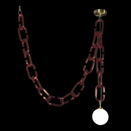 Светильник подвесной Loft It Chain 10128C Red