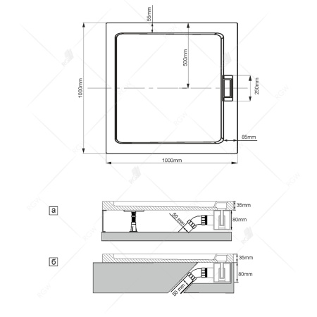 Сифон для душевого поддона RGW 03241100-10