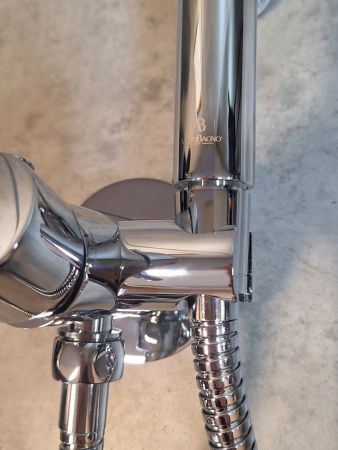 Гигиенический душ со смесителем AltroBagno Modern AltroBagnoModern060116Cr хром