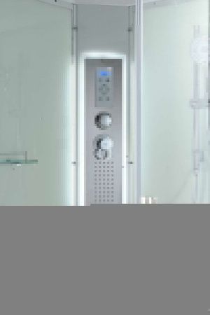 Душевая кабина AvaCan K K2010LED 100х100 прямоугольная с крышей ориентация универсальная