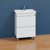Тумба под раковину СанТа Марс 700291 60х40 напольная цвет белый
