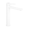 Смеситель Wellsee ONCE! and forever 182405000 на раковину/столешницу белый матовый