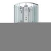Душевая кабина Niagara Classic 33021424BKTG 100х100 четверть круга без крыши ориентация универсальная