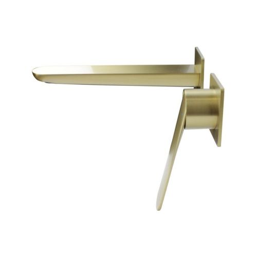 Смеситель для раковины Bronze de Luxe 7006CG встраиваемый в стену золото - фото 4