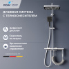 Душевая стойка RGW Shower Panels (Шоувер панелс) 51140135-01 настенная цвет хром с термостатом