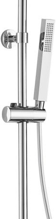 Душевая стойка Aquanet Practic AF100-70-S-C настенная цвет хром