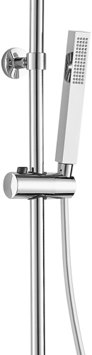 Душевая стойка Aquanet Practic AF100-70-S-C настенная цвет хром - фото 3