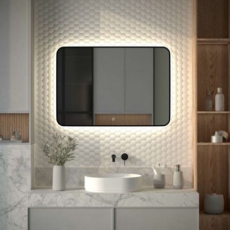 Зеркало с подсветкой Defesto AURA DF 2969SH 100х70 подвесное