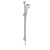 Душевой гарнитур Hansgrohe Croma Select 26593400 настенный хром/белый