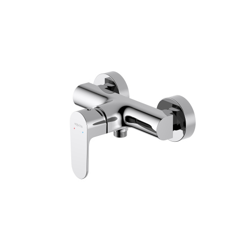 Комплект смесителей Aquatek ОБЕРОН AQ1232CR настенный хром - фото 2