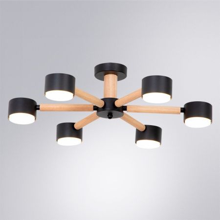 Люстра потолочная Arte Lamp Tenda (Тенда) A1624PL-6BK
