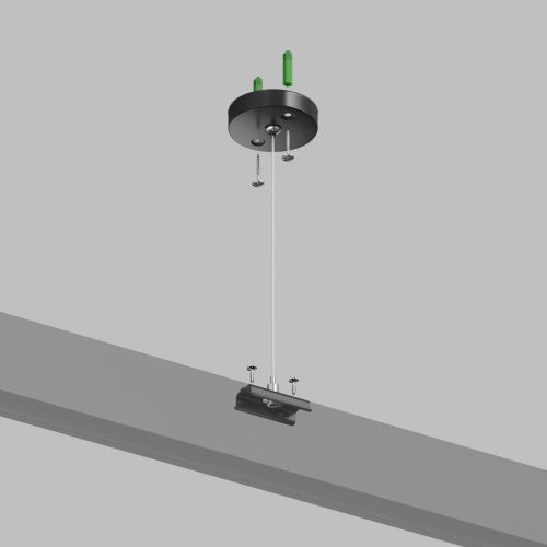Подвесное крепление для шинопровода Denkirs SMART BASE (СМАРТ БАСЕ) TR2106-BK - фото 2