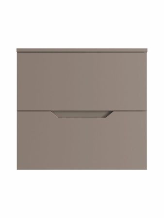 Тумба под раковину Orange Line Li-60TuLMDF 60х50 подвесная цвет серый