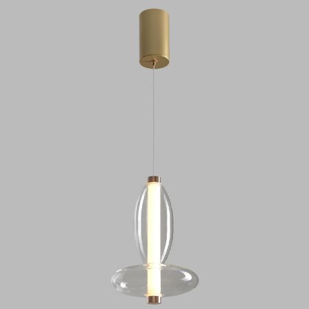 Светильник подвесной Crystal Lux Quasar (Куасар) QUASAR SP7W LED TRANSPARENT