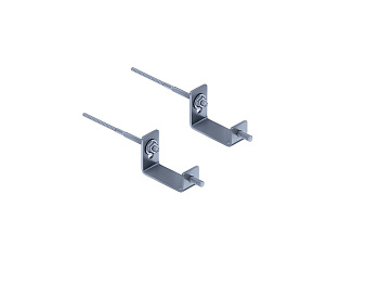 Комплект креплений инсталляции к стене Aquatek KKI-0000002 в капитальную стену и пол