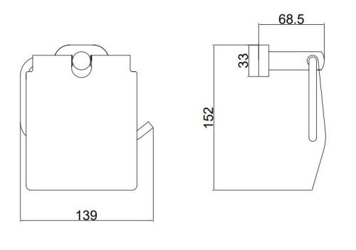 Бумагодержатель BELZ B90003 - фото 2