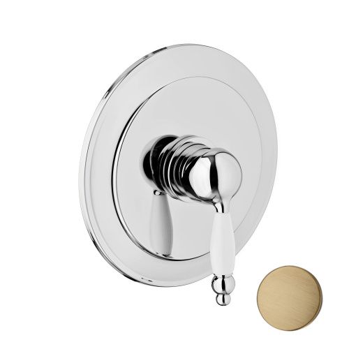 Смеситель для ванны и душа Webert Dorian DO880101065 встраиваемый в стену бронза - фото 2